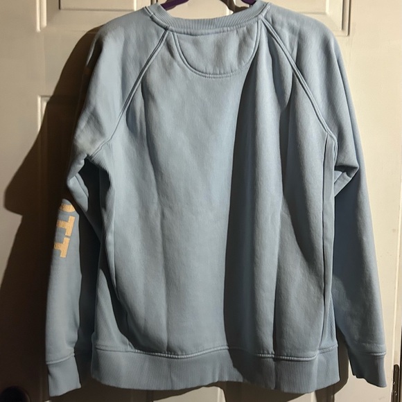 NWOT Carhartt Women's Block Logo
Graphic Crewneck Sweatshirt -
Moonstone - Picture 3 of 6